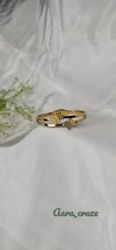 Anti-Tarnish Kada - Stone Butterfly 🦋