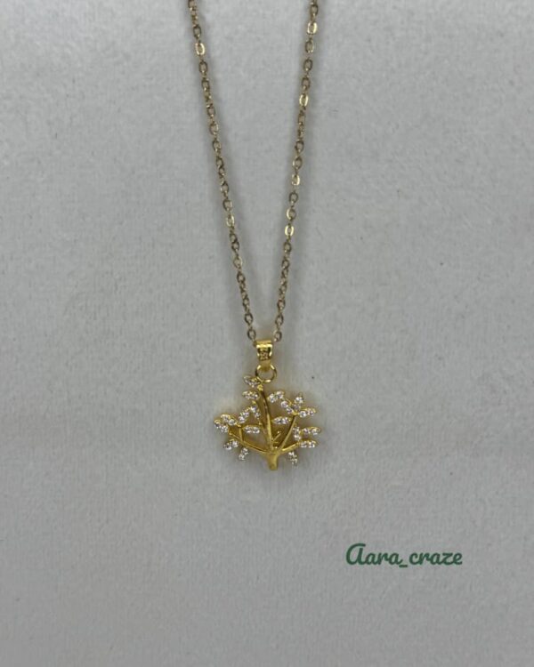 Anti-Tarnish Gold Chain - Tree