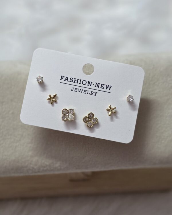 3 in 1 earrings