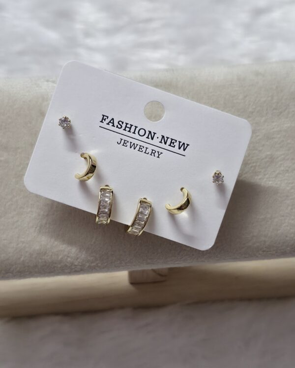 3 in 1 earrings