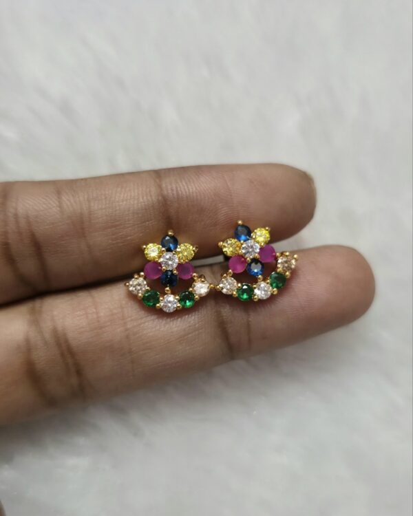 MICRO GOLD POLISH EARRING