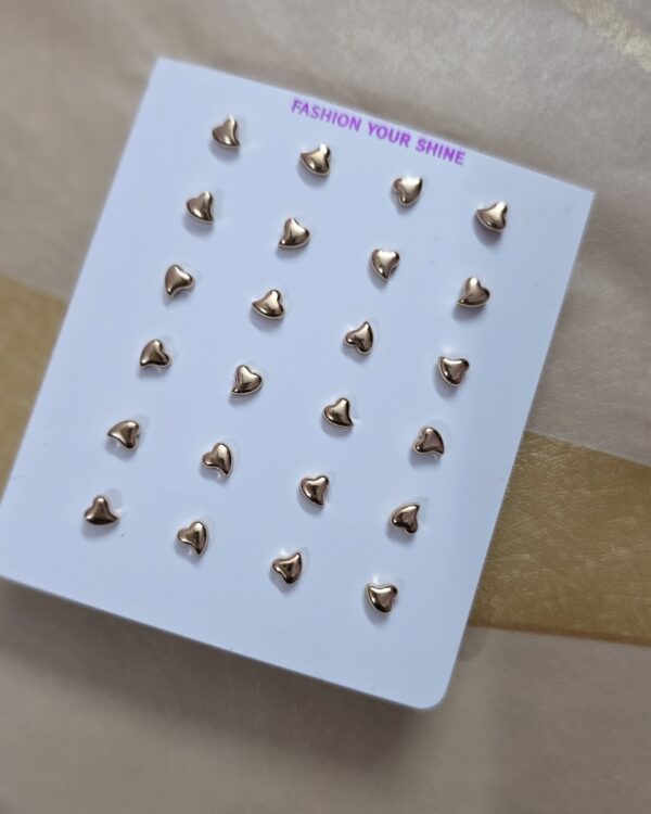 18k rosegold earring