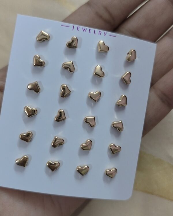18k rosegold earring